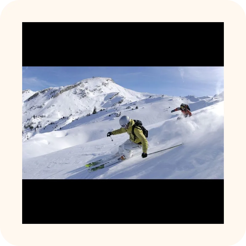 skis